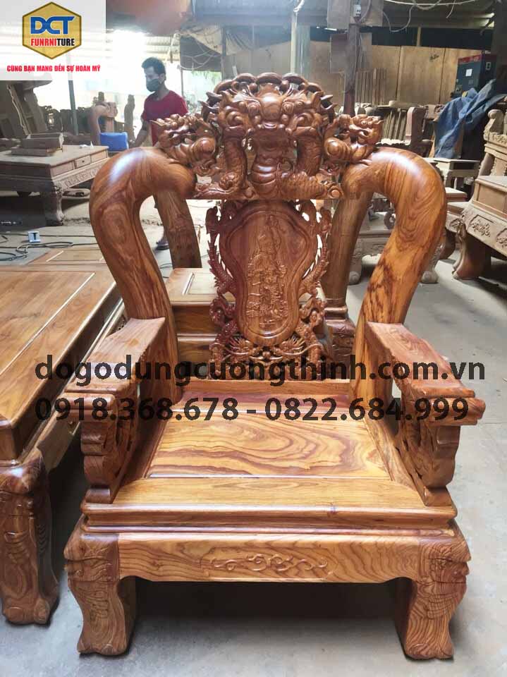 salon gỗ huong