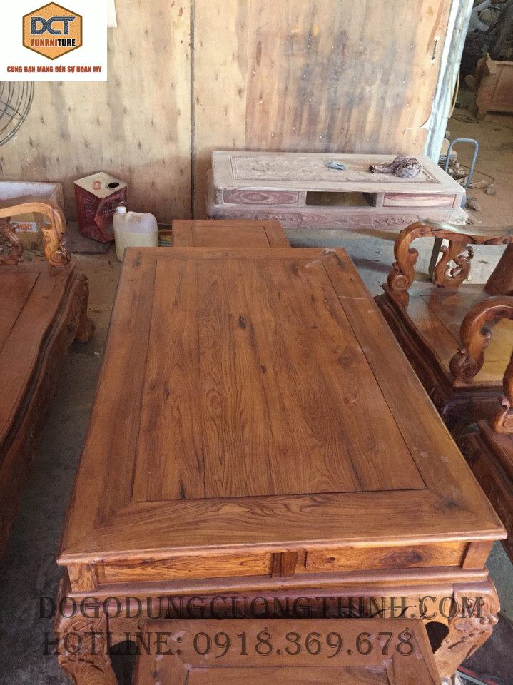 mặt bàn gỗ cẩm lai