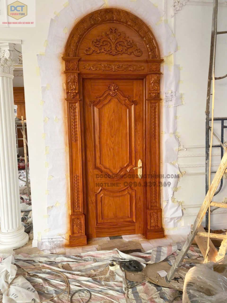 Mẫu cửa phòng tân cổ Cai Lậy Tiền Giang