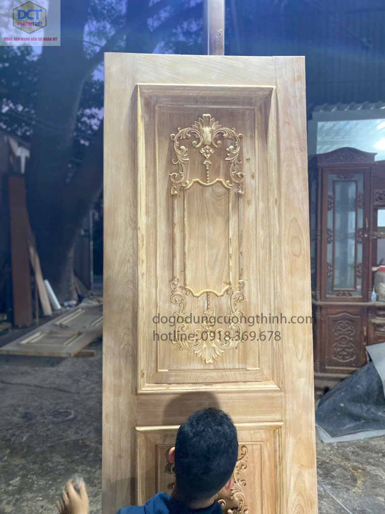 Mẫu cửa phòng tân cổ Cai Lậy Tiền Giang