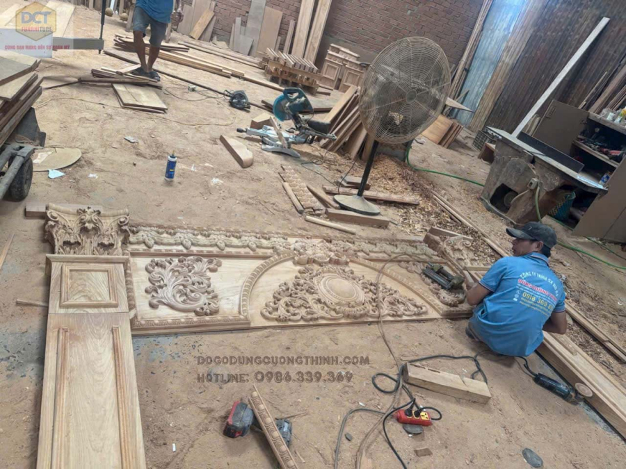 Hoàn thiện bộ vòm cửa