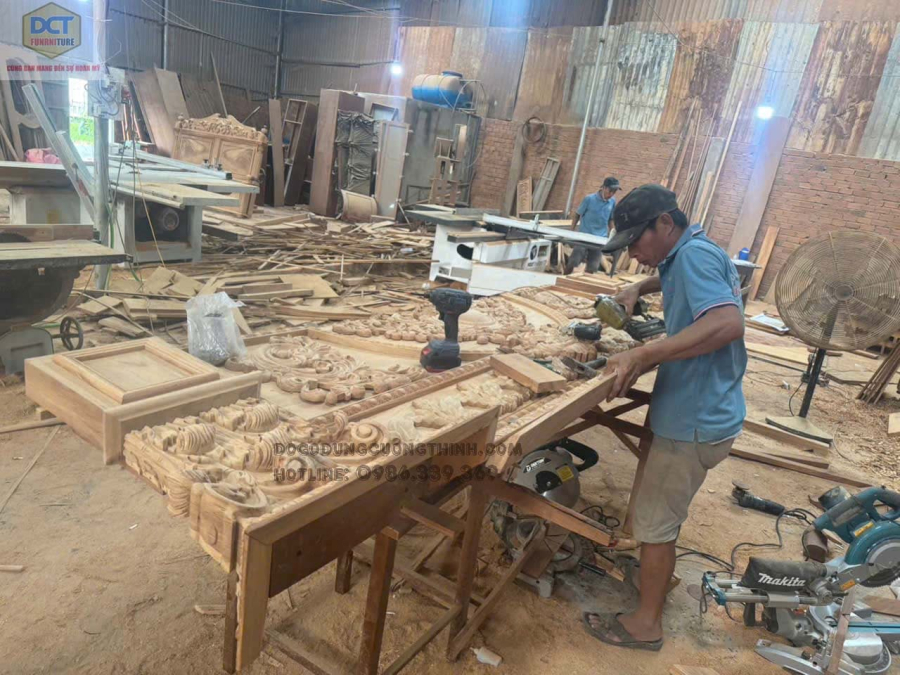 Hoàn thiện bộ vòm cửa