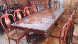 bộ bàn ăn Căm xe| do go noi that thiet ke