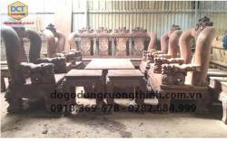 salon gỗ cẩm lai hoành tráng