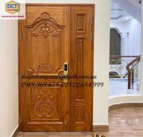 Cửa phòng cao cấp 2 cánh lệch