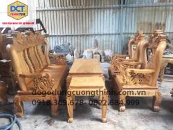 Bàn ghế gõ đỏ|ban ghe phong khach