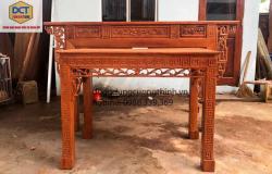 Mẫu bàn thờ gia tiên gỗ gõ đỏ BT20GD