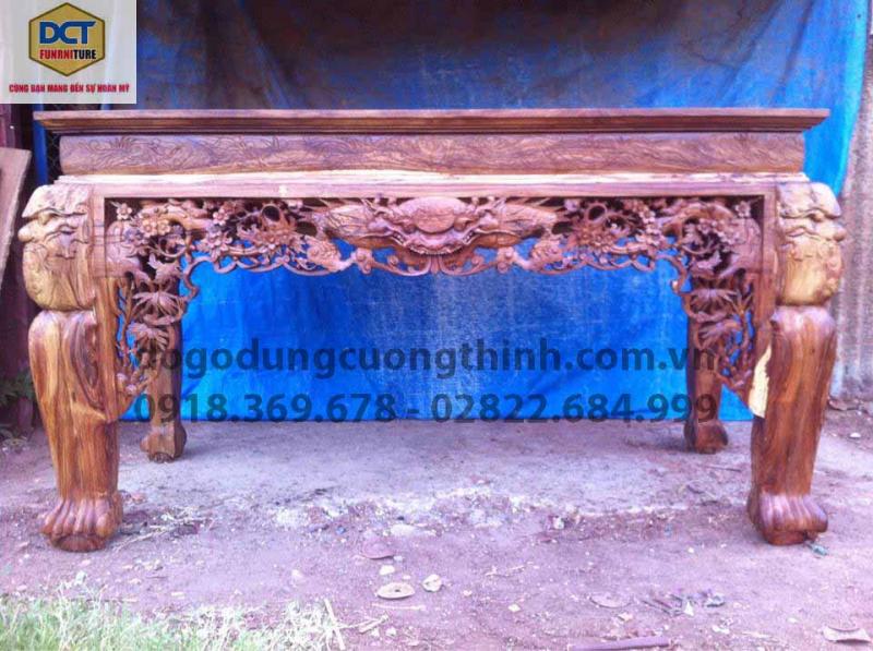 bàn thờ gỗ cẩm lai